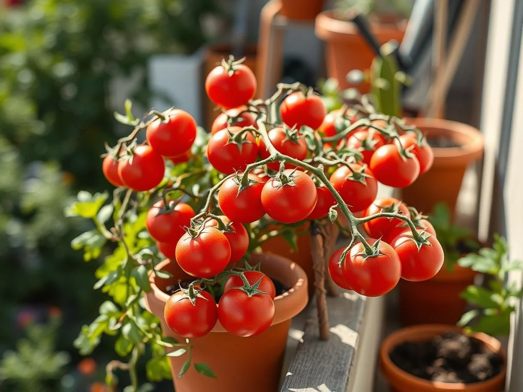 Ako úspešne pestovať šťavnaté paradajky na balkóne: Kompletný manuál pre začiatočníkov